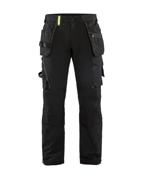 Werkbroek 1522 - Zwart/High Vis Geel