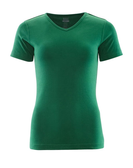 T-shirt met V-hals Dames 51584 - 03 - groen