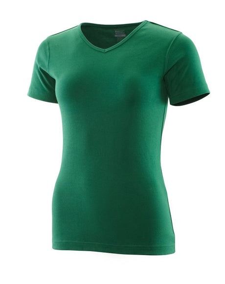 T-shirt met V-hals Dames 51584 - 03 - groen