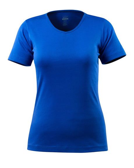 T-shirt met V-hals Dames 51584 - 11 - korenblauw