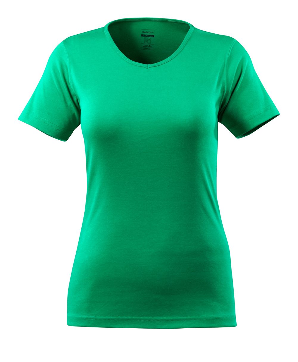 T-shirt met V-hals Dames 51584 - 333 - helder groen