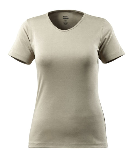 T-shirt met V-hals Dames 51584 - 55 - lichtkhaki
