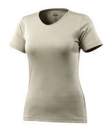T-shirt met V-hals Dames 51584 - 55 - lichtkhaki