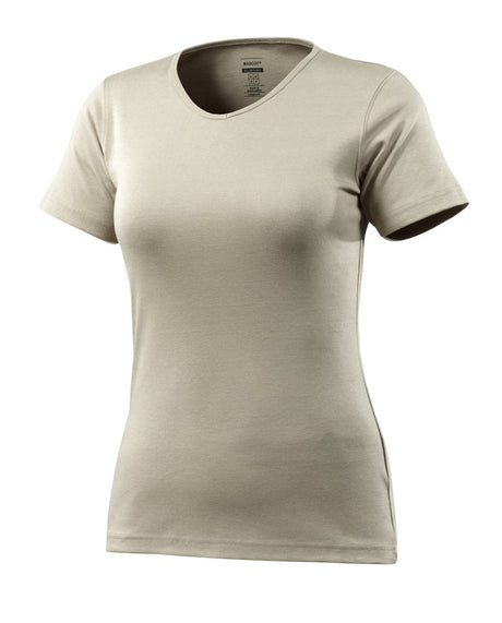 T-shirt met V-hals Dames 51584 - 55 - lichtkhaki
