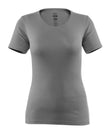 T-shirt met V-hals Dames 51584 - 888 - antraciet