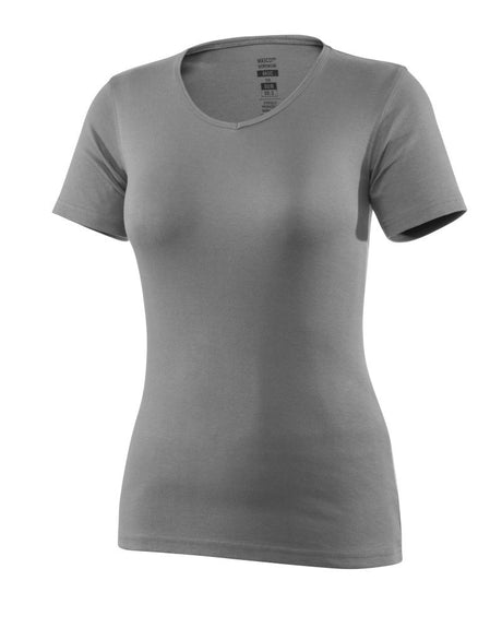 T-shirt met V-hals Dames 51584 - 888 - antraciet