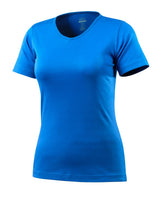 T-shirt met V-hals Dames 51584 - 91 - helder blauw
