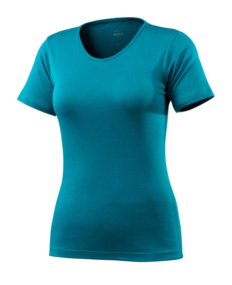 T-shirt met V-hals Dames 51584 - 93 - petrol