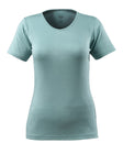 T-shirt met V-hals Dames 51584 - 94 - Grijsblauw