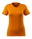 T-shirt met V-hals Dames 51584 - 98 - helder oranje