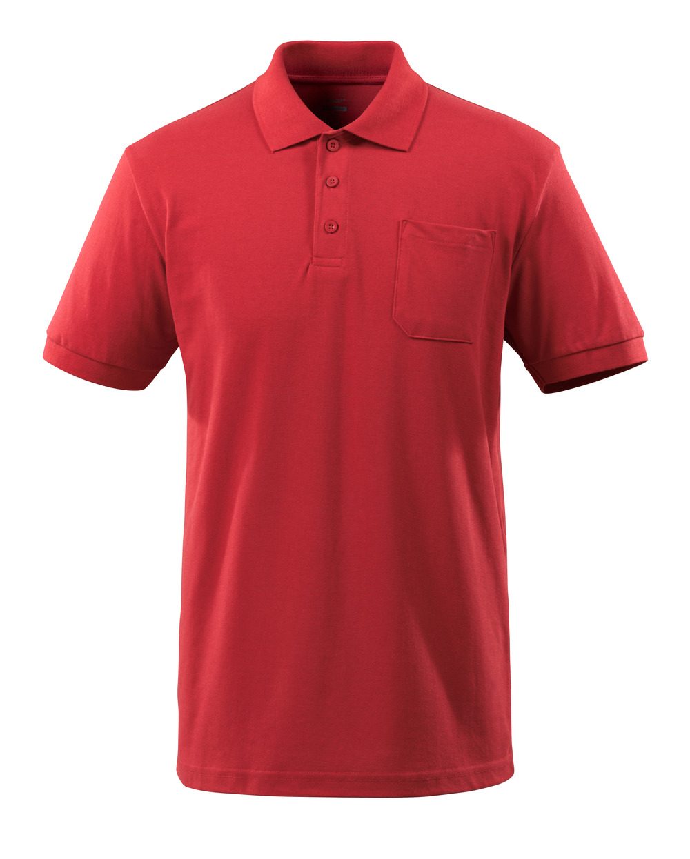 Poloshirt met borstzak 51586 - 02 - rood