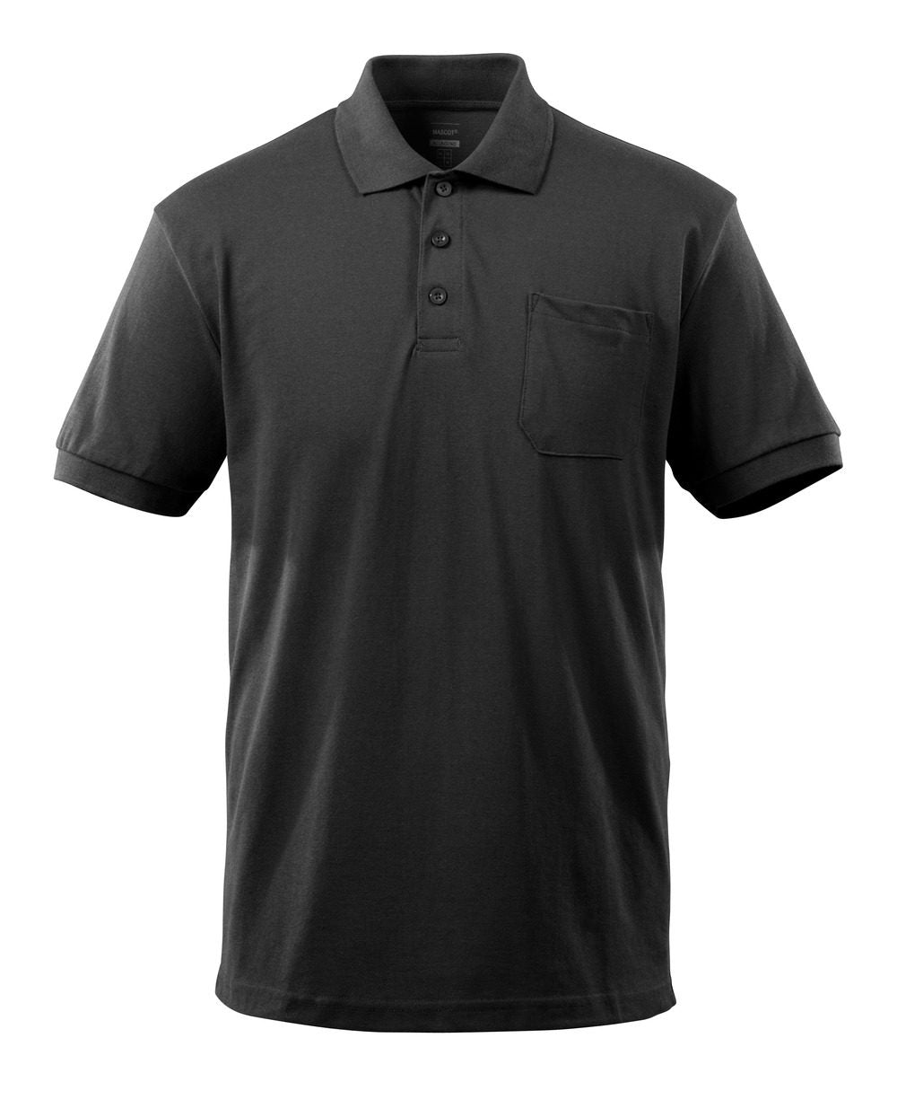 Poloshirt met borstzak 51586 - 09 - zwart