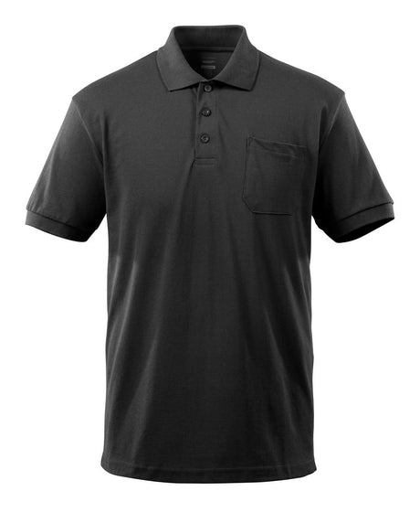 Poloshirt met borstzak 51586 - 09 - zwart