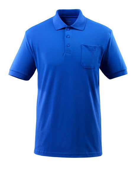 Poloshirt met borstzak 51586 - 11 - korenblauw