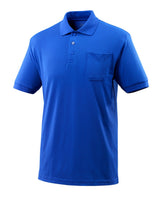 Poloshirt met borstzak 51586 - 11 - korenblauw