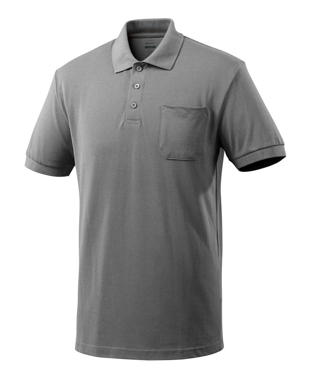 Poloshirt met borstzak 51586 - 888 - antraciet