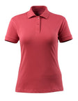Poloshirt Dames 51588 - 96 - framboosrood