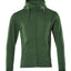 Capuchontrui met rits 51590 - 03 - groen