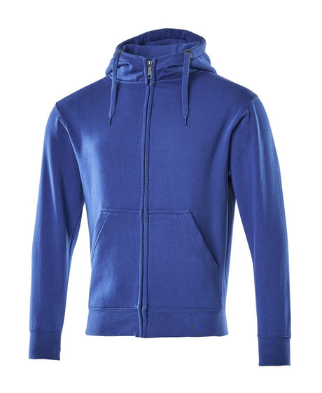 Capuchontrui met rits 51590 - 11 - korenblauw