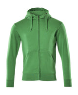 Capuchontrui met rits 51590 - 333 - helder groen