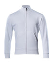 Sweatshirt met rits 51591 - 06 - wit