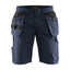 Service short 1494 - Donker marineblauw/Zwart