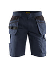 Service short 1494 - Donker marineblauw/Zwart