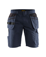 Service short 1494 - Donker marineblauw/Zwart