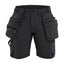 Werkshort Dames 7124 - Zwart