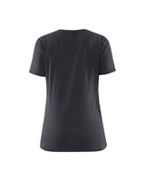 T-shirt Dames 3479 - Medium grijs/Zwart