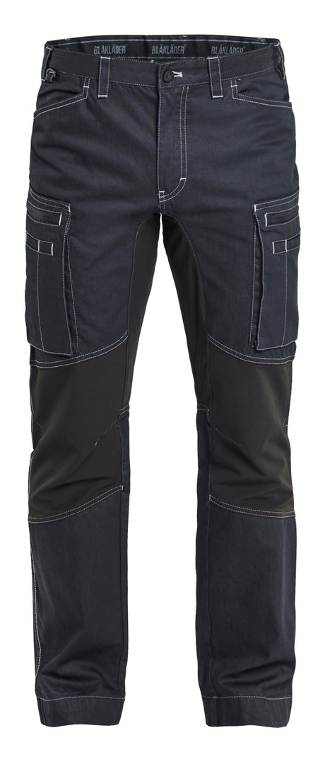 Service Werkbroek Denim Stretch 1459 - Marineblauw/Zwart
