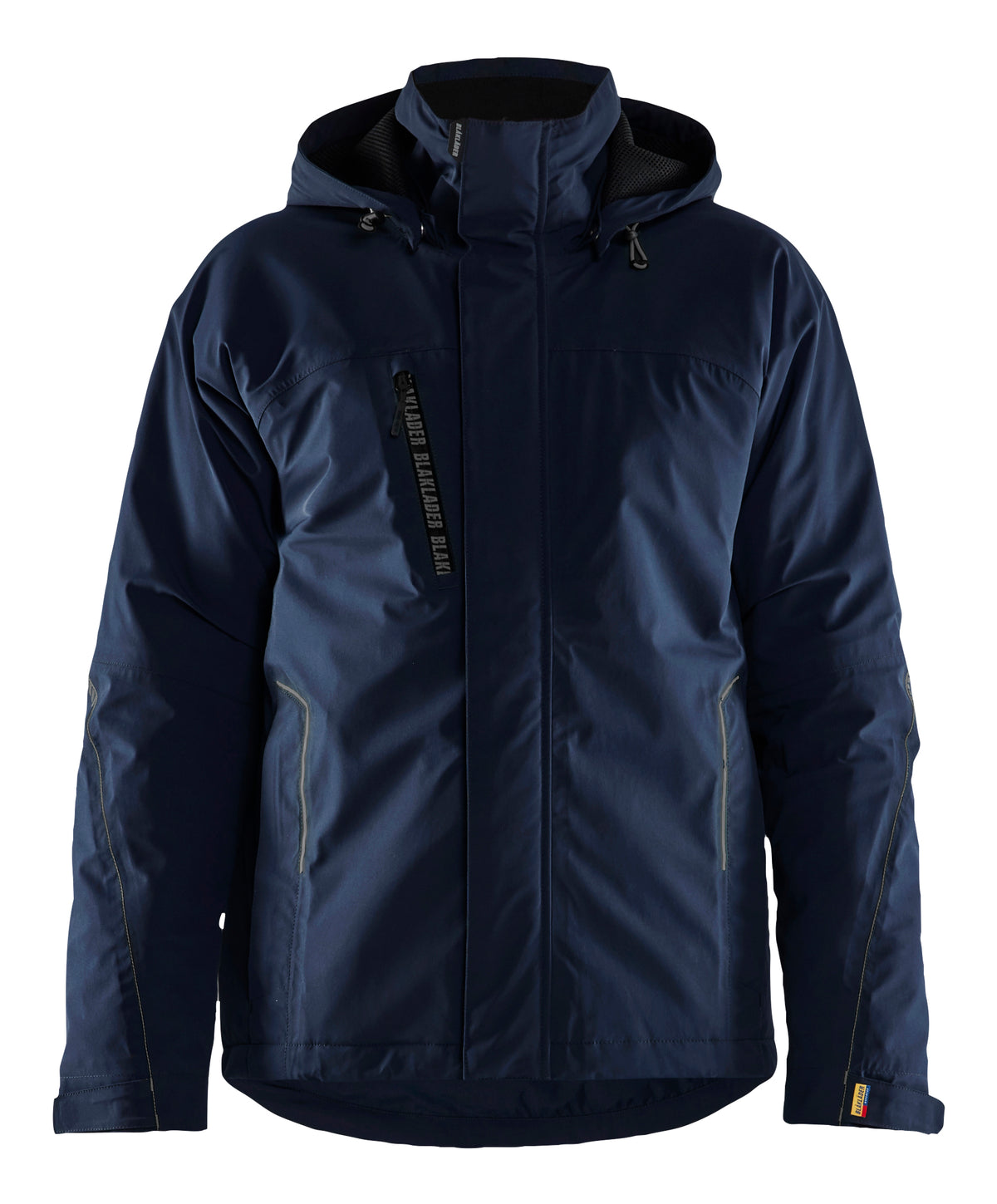 Winterjas 4484 - Donker marineblauw/Zwart