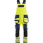 High-Visibility Bretelbroek 2626 - High Vis Geel/Marineblauw