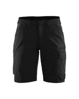 Serviceshort Dames 7123 - Zwart/Donkergrijs