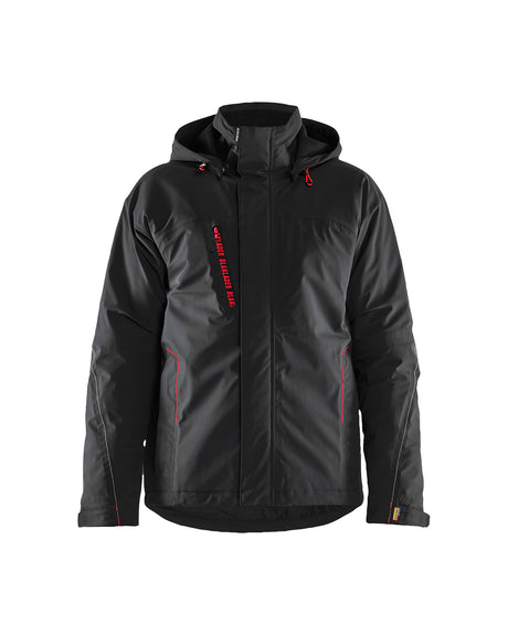 Winterjas 4484 - Zwart/Rood
