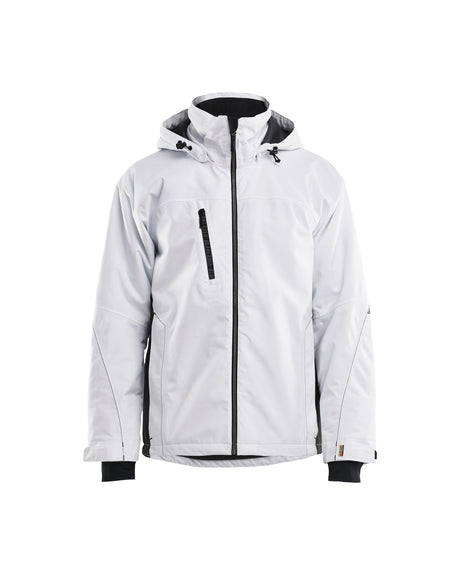 Lichtgewicht winterjas 4890 - Wit/Donkergrijs