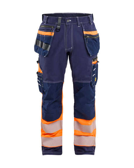 High-Visibility Werkbroek 1794 - Marineblauw/Oranje