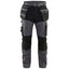 Werkbroek 1599 - Medium grijs/Zwart