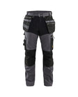 Werkbroek 1599 - Medium grijs/Zwart