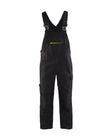 Bretelbroek 2695 - Zwart/High Vis Geel
