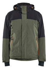 Winterjas STRIKER - Woudgroen/Roest
