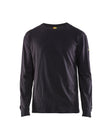 T-shirt Lange Mouwen Vlamvertragend Inherent 3483 - Marineblauw