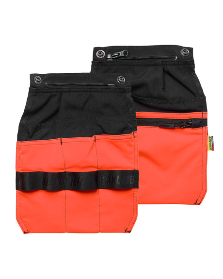 Gereedschapszakken 2170 - Zwart/High Vis Rood