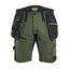 Werkshort STRIKER 1972 - Donker herfstgroen/Zwart