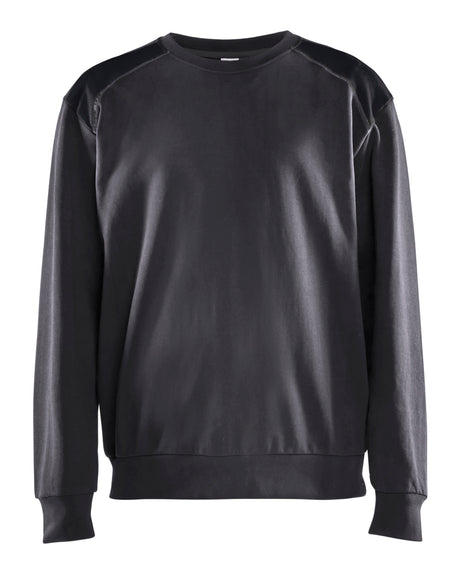 Sweatshirt 3580 - Medium grijs/Zwart