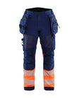 Werkbroek High-Visibility 1821 - Marineblauw/Oranje