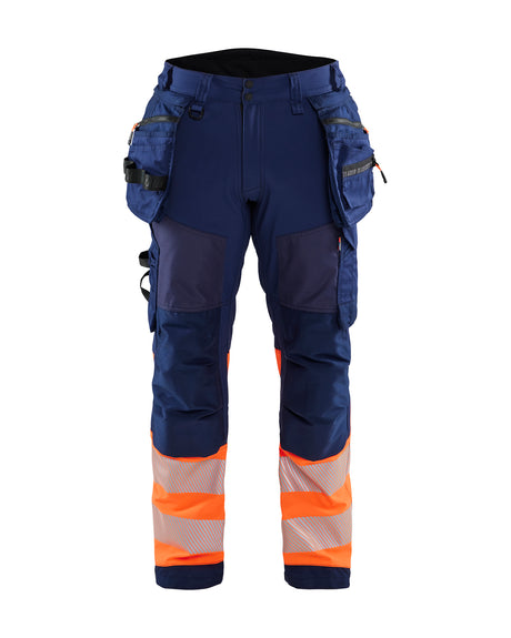 Werkbroek High-Visibility 1821 - Marineblauw/Oranje