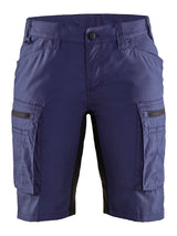 Service Short Dames 7149 - Marineblauw/Zwart