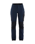 Service Werkbroek Dames 7122 - Donker marineblauw/Zwart