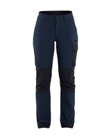 Service Werkbroek Dames 7122 - Donker marineblauw/Zwart